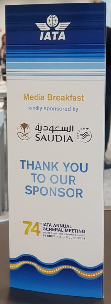 IATA 74th AGM Media Breakfast