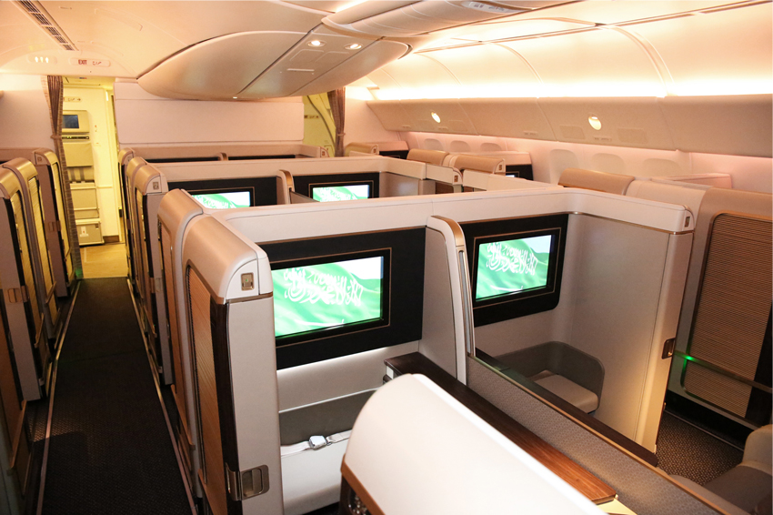 Saudia’s All-new B777-300ER with First-Suites Operated to Paris