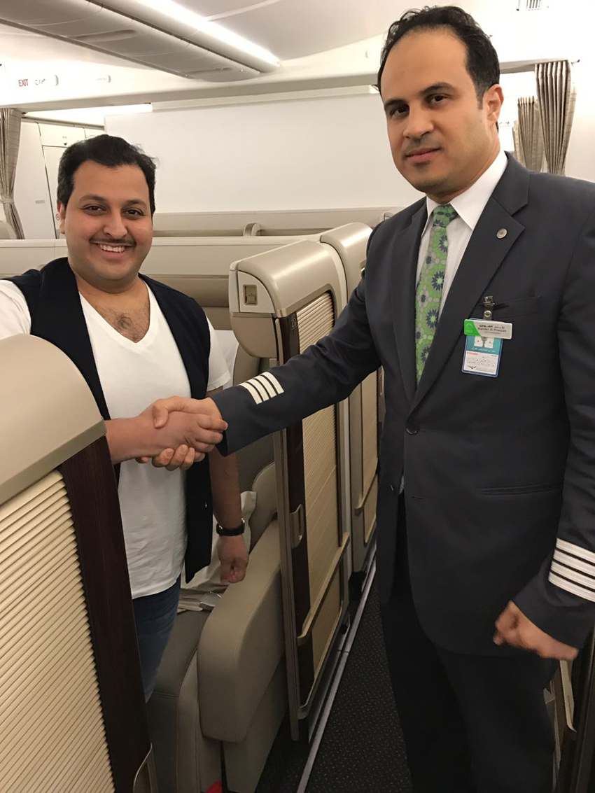 Saudia’s All-new B777-300ER with First-Suites Operated to Paris 