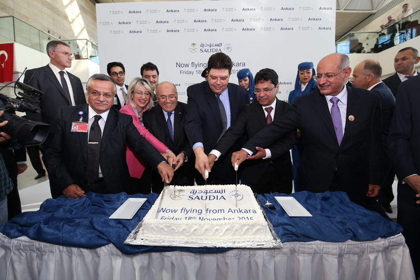 Direct Flights to Ankara An Official Reception for the First Flight Landing in Easnboga International Airport