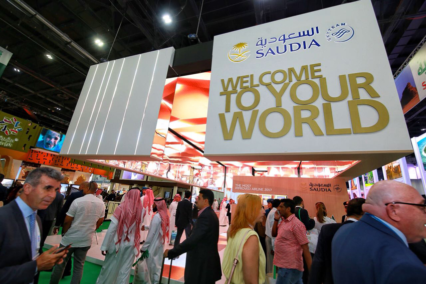 SAUDIA at Arabian Travel Market