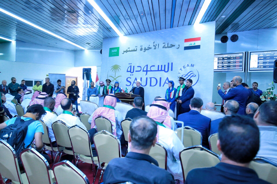 SAUDIA Baghdad destination launch - airport