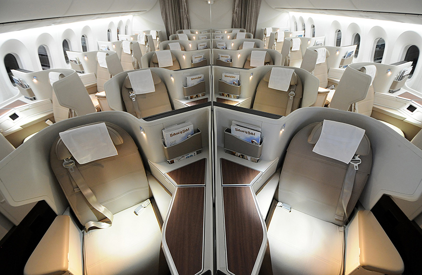 SAUDIA Boeing 787-9 Business Class