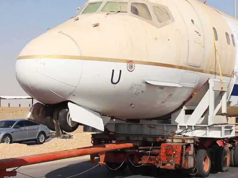 MD-90 Shipped from Jeddah to Riyadh over the Road! 1