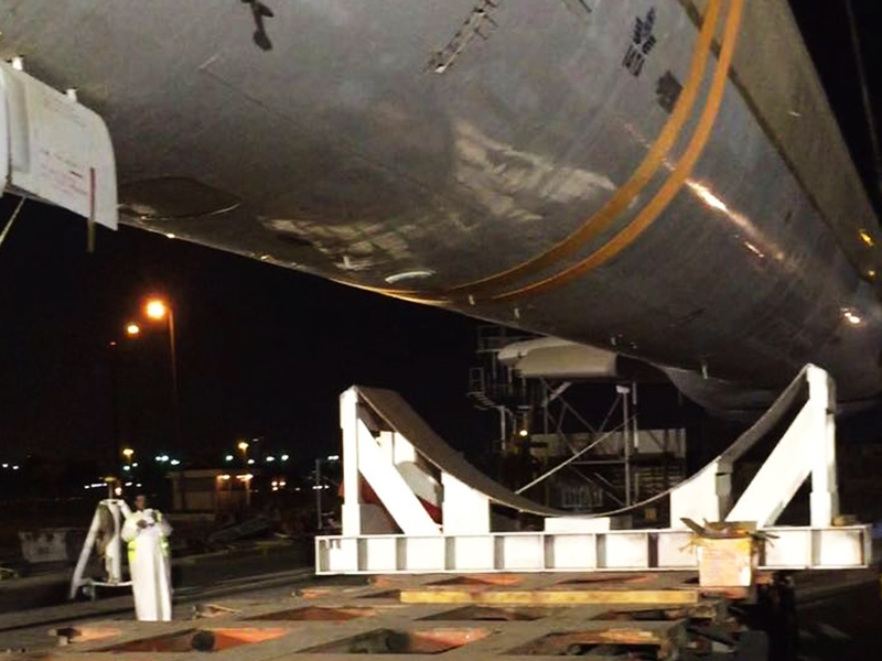 MD-90 Shipped from Jeddah to Riyadh over the Road! 4