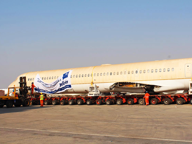 MD-90 Shipped from Jeddah to Riyadh over the Road! 6